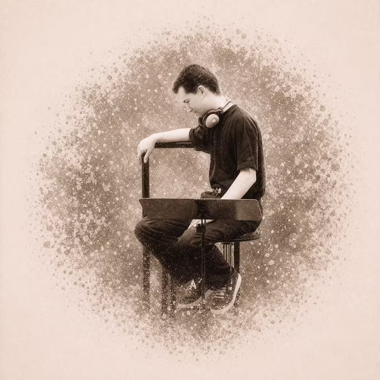 Portrait de Thierry Besançon, compositeur